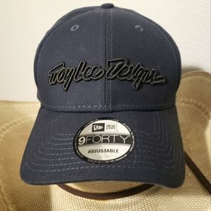 Gray Troy Lee Designs Cap